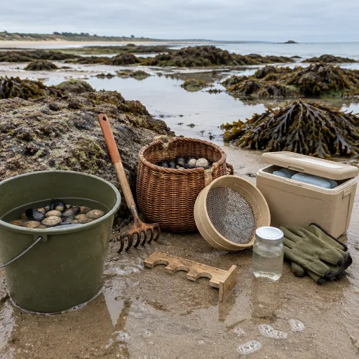 Pêche à pied à Damgan aujourd’hui : marées, saveurs marines et sécurité sanitaire