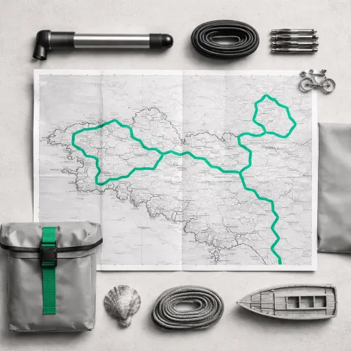 Un tour de Bretagne à vélo : l’art des boucles côtières et des canaux