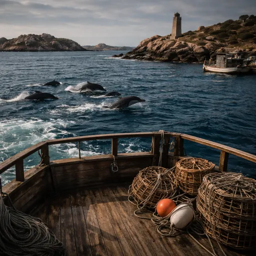 Une croisière pour voir les dauphins en Bretagne : entre phares, îles et métiers de la mer