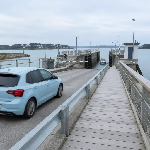 Organiser son passage en voiture au barrage d’Arzal : horaires, conseils et Bretagne fluviale