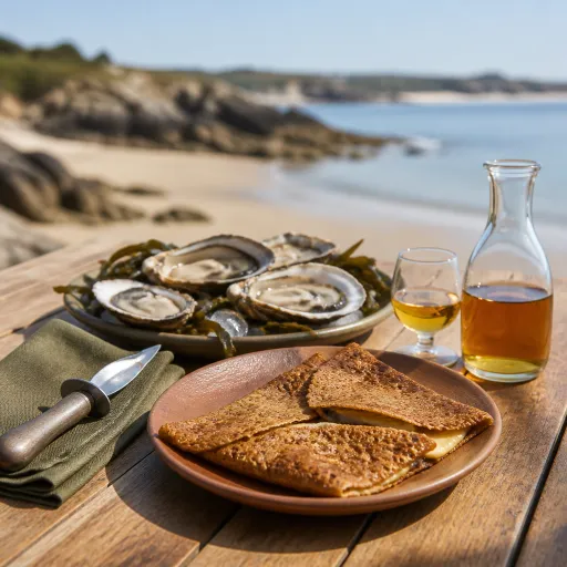 Voyage gourmand autour des fines de Bretagne : huîtres, galettes et Fine Bretagne AOC